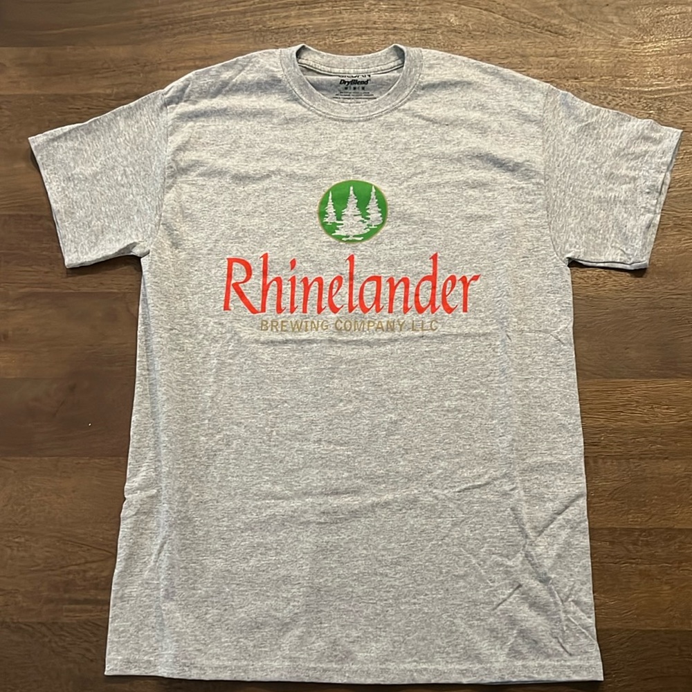 NWOT Rhinelander Brewing T-Shirt, Men’s Medium